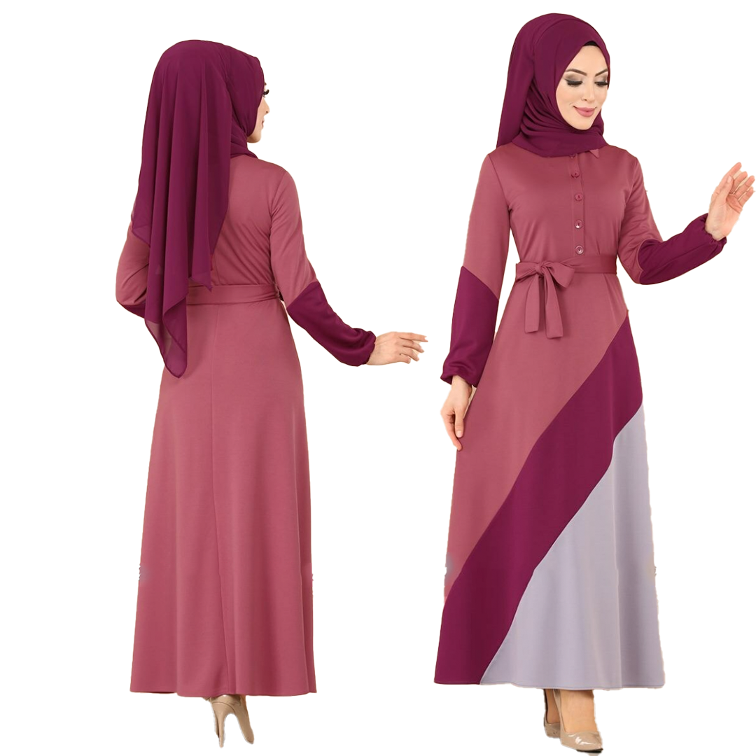 Triple colored Dress