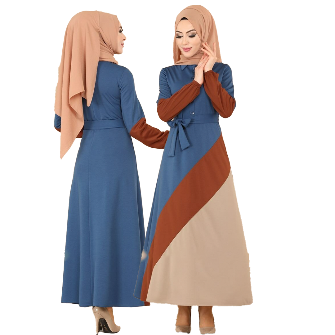 Triple colored Dress