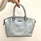 Sleek Silver Handbag