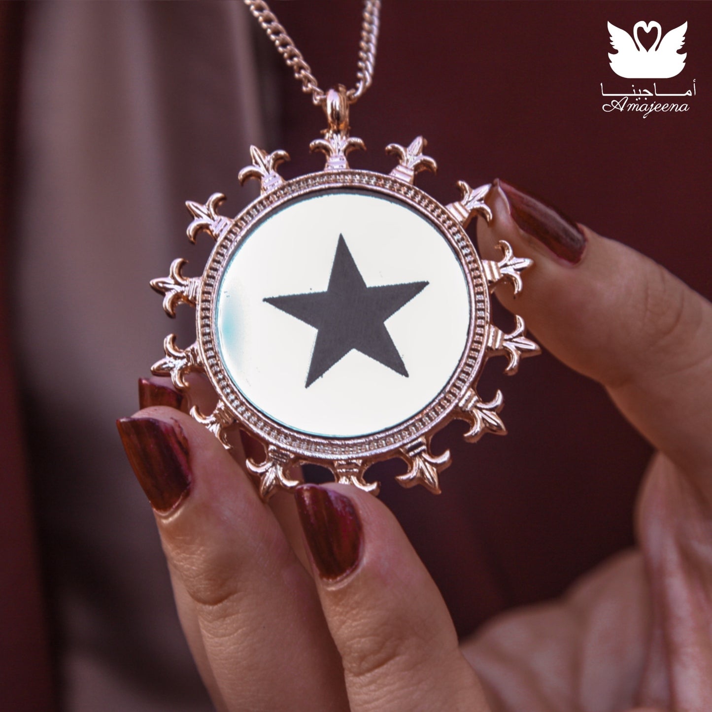 Mirror's Star Necklace